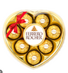 Lindt Lindor Milk Chocolate Heart Tin & Ferrero Rocher Heart Box