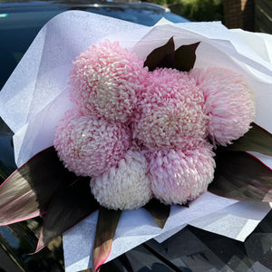 Pom Pom Bouquet - Floral Arrangement | Same-Day Delivery in Melbourne