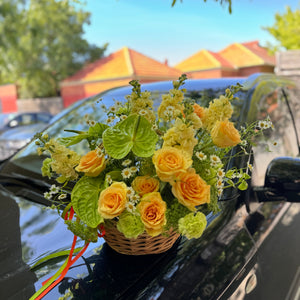 Premium Flower Basket – Same Day Delivery in Melbourne CBD 