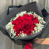 Premium Red Rose Bouquet – Same Day Flower Delivery in Melbourne CBD